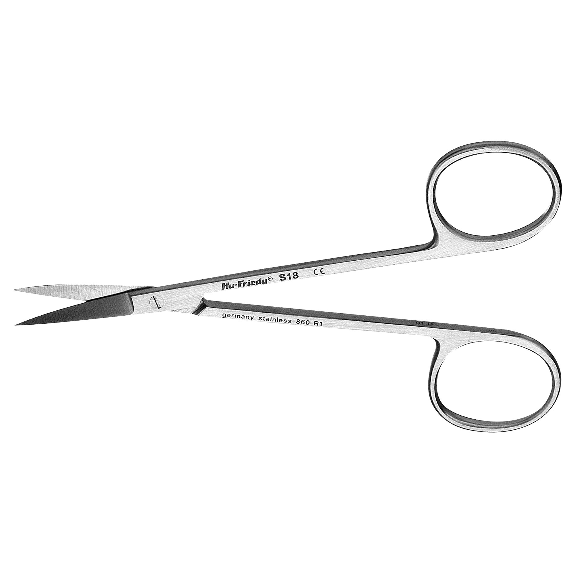 Schere Iris #18 fein, gebogen 11,5cm