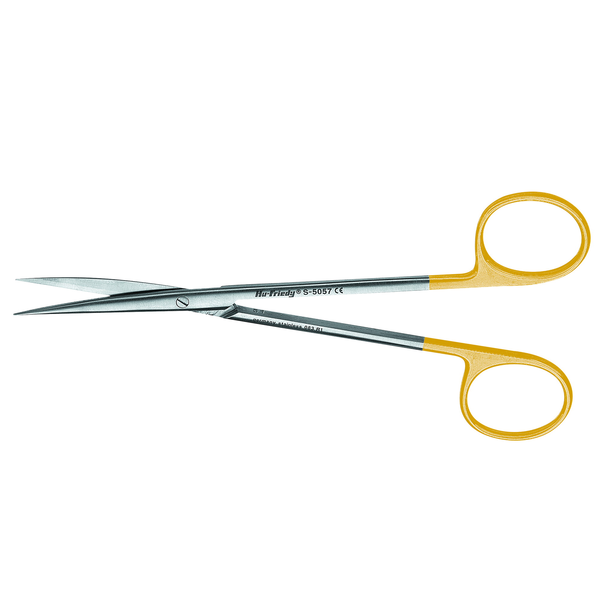 Schere Metzenbaum #5057 gebogen, spitz, PermaSharp 14,5cm