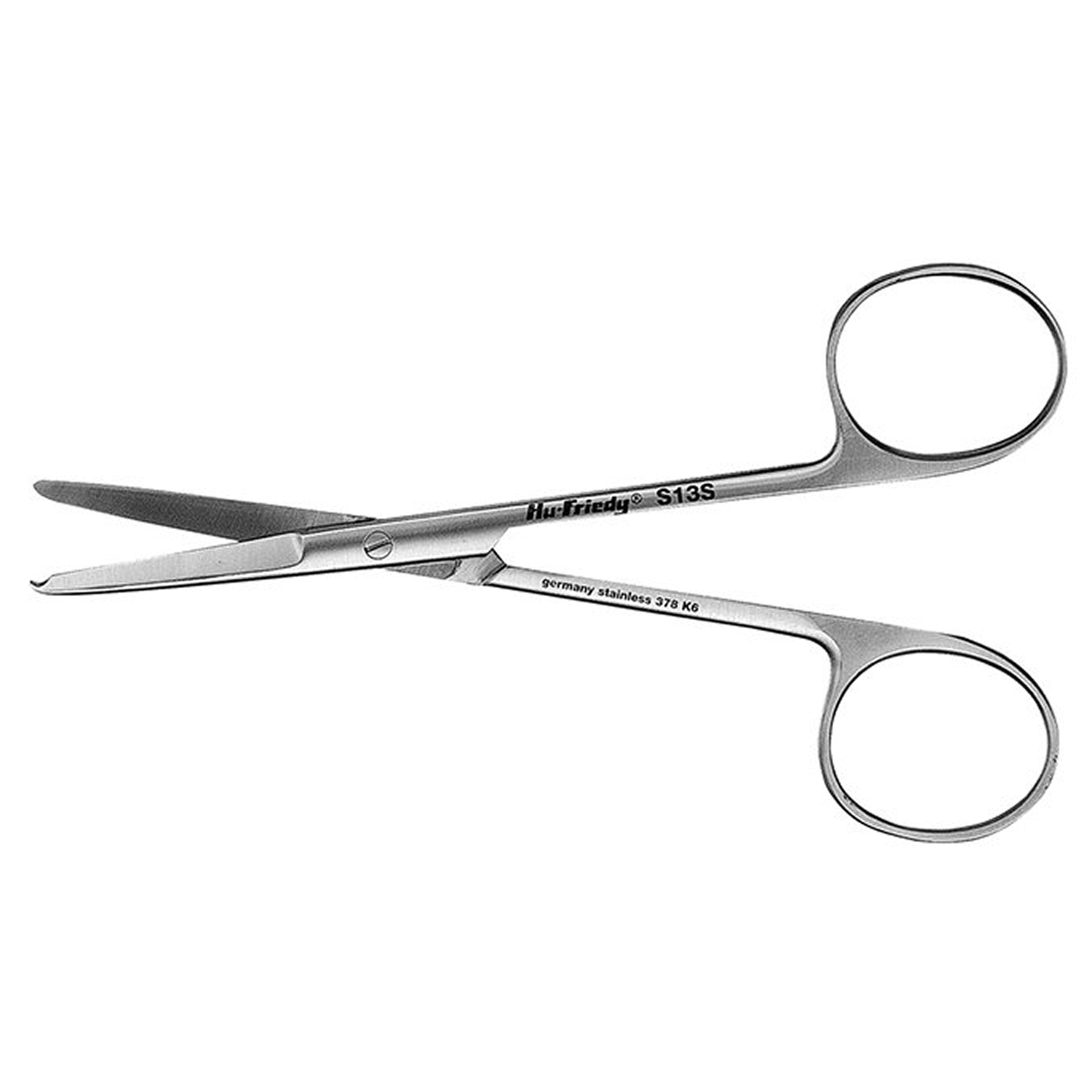 Schere Hu-Friedy #13S gerade, Fadenschere 12cm