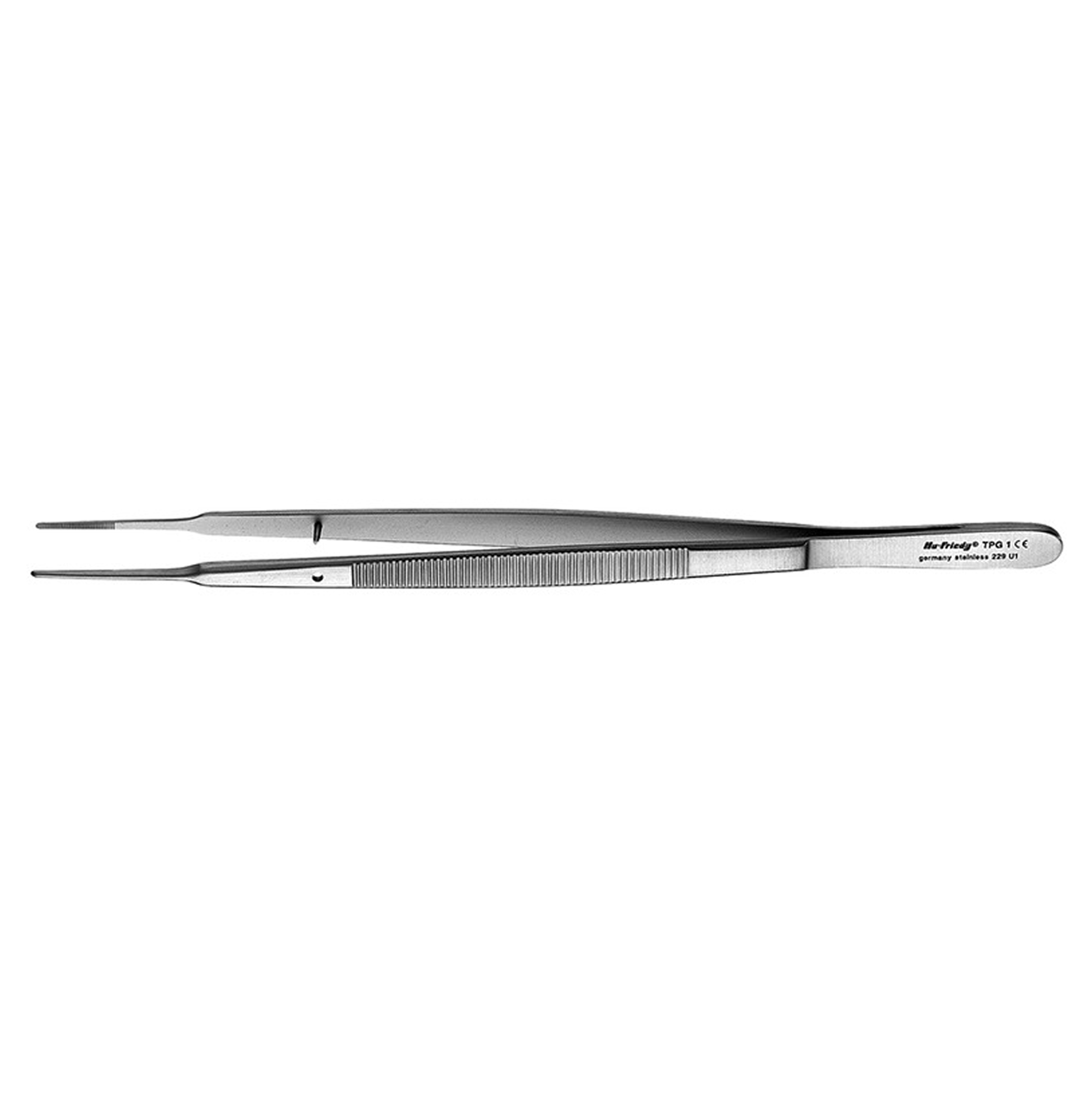 Pinzette Gerald anatomisch, gerade 18cm